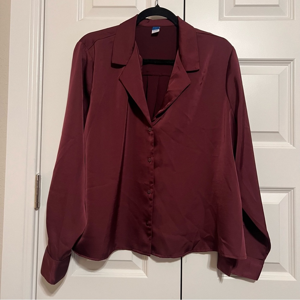 Old Navy Burgundy Skirt Set - Picture 2 of 13